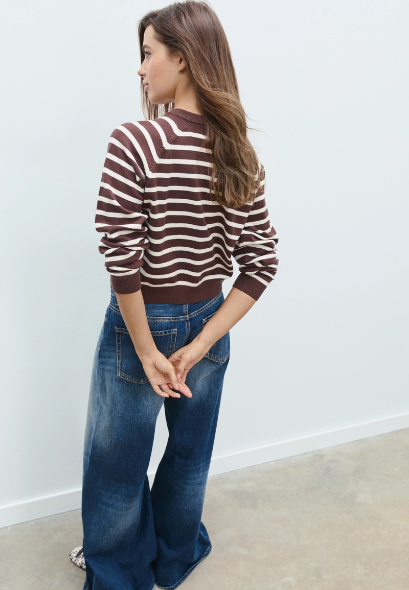 Трикотажный жакет на пуговицах с рукавами реглан