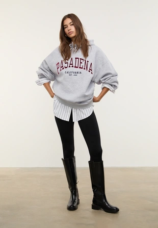 Худи с вышивкой- Заказать в России