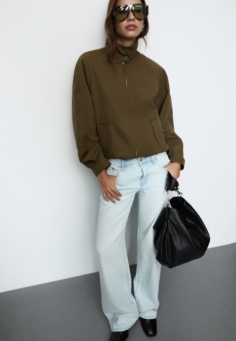 Джинсы D91 свободного кроя с низкой посадкой