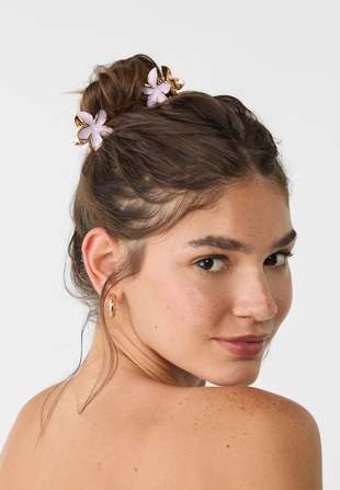 Набор из 3 заколок-цветов- Заказать в России