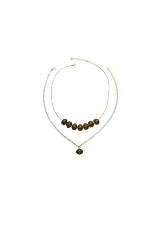 Комплект из 2 ожерелий с оливками- Заказать в России