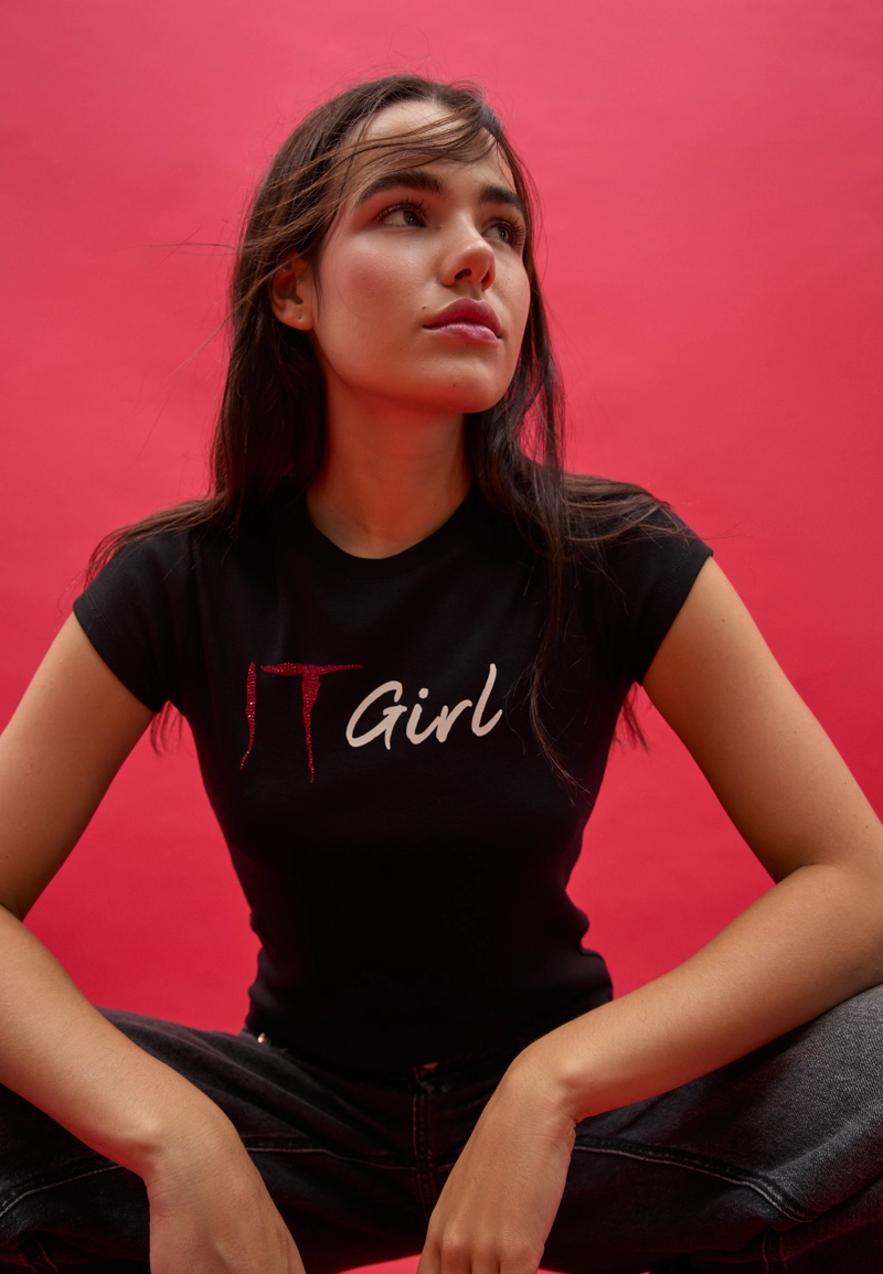 Облегающая футболка IT Girl