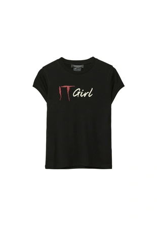 Облегающая футболка IT GIRL- Заказать в России