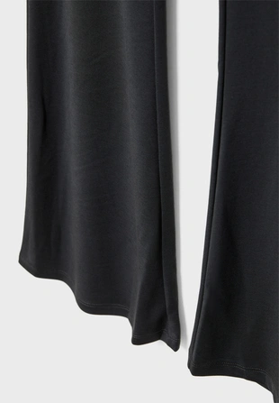 Мягкие брюки клеш из модала- Заказать в России