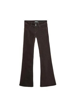 Бархатные брюки клеш- Заказать в России