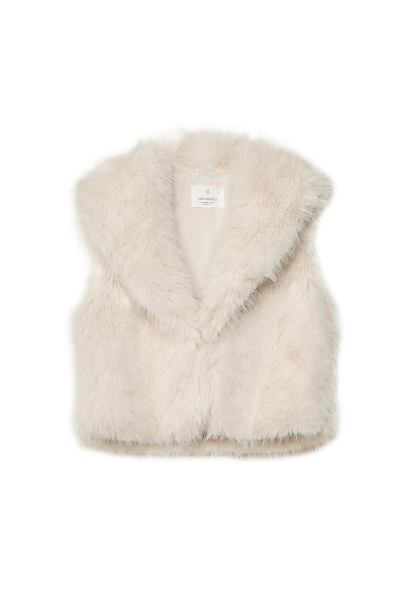 Жилет из искусственного меха