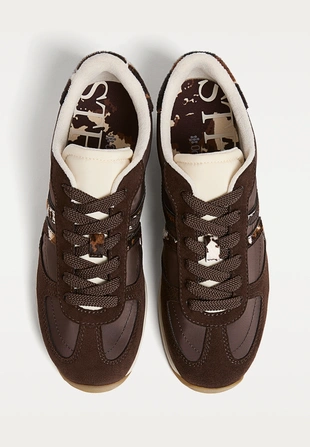 Спортивные кроссовки с анималистическим принтом- Заказать в России