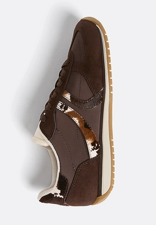 Спортивные кроссовки с анималистическим принтом- Заказать в России