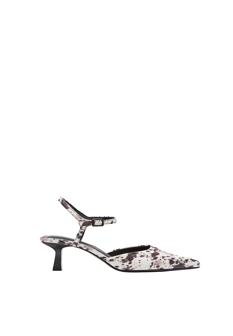 Туфли-лодочки с принтом