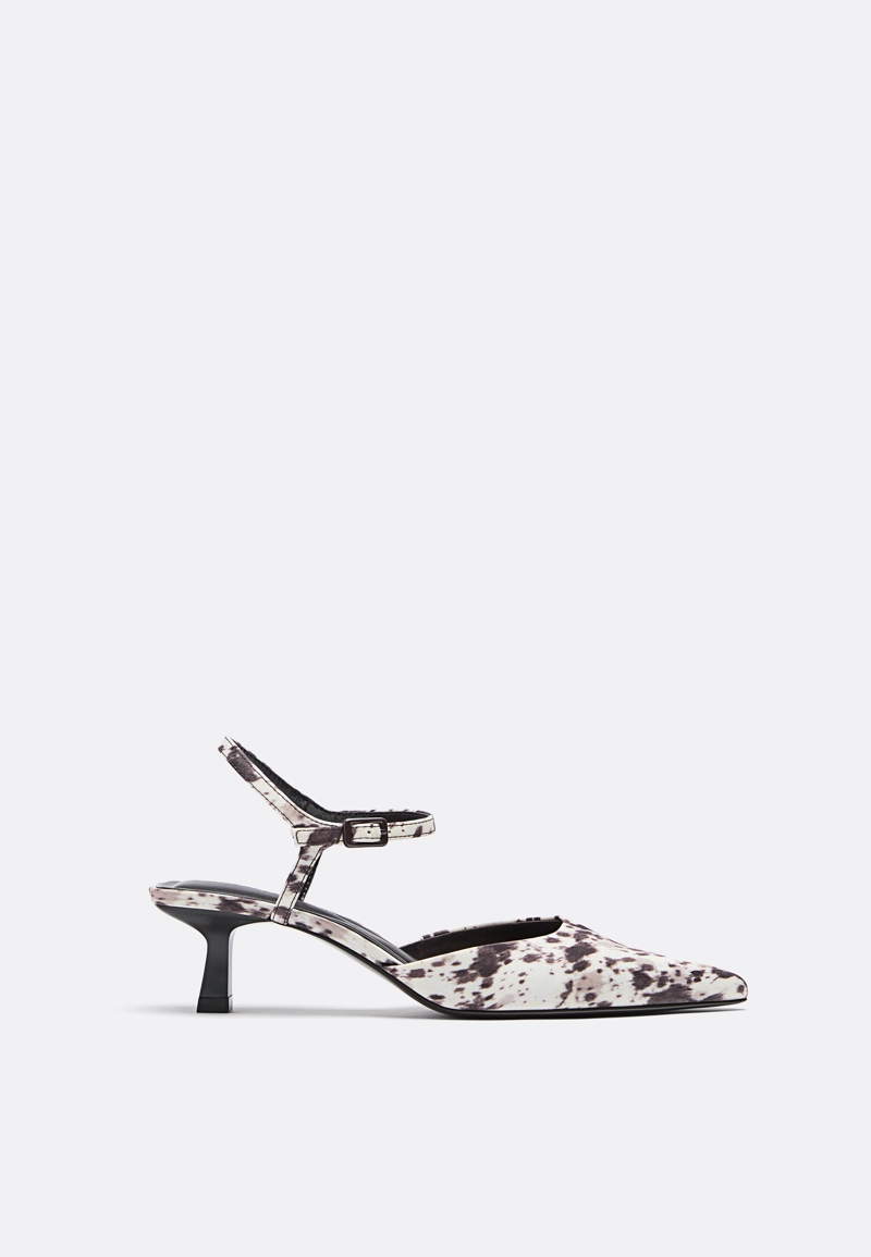 Туфли-лодочки с принтом