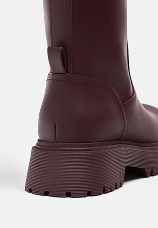 Резиновые сапоги на плоской подошве- Заказать в России