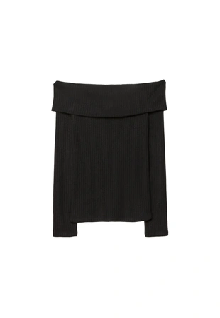 Футболка с открытыми плечами- Заказать в России