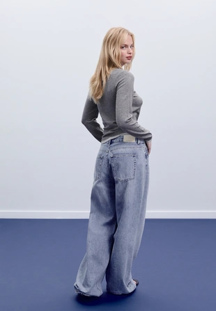 Джемпер трикотажный с ярким контрастом- Заказать в России