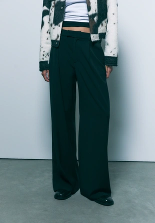 Брюки классические свободного кроя- Заказать в России