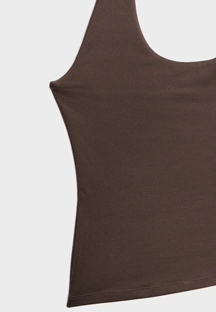 Футболка с горловиной халтер- Заказать в России