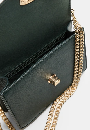 Сумка с плечевым ремнем и застежкой- Заказать в России