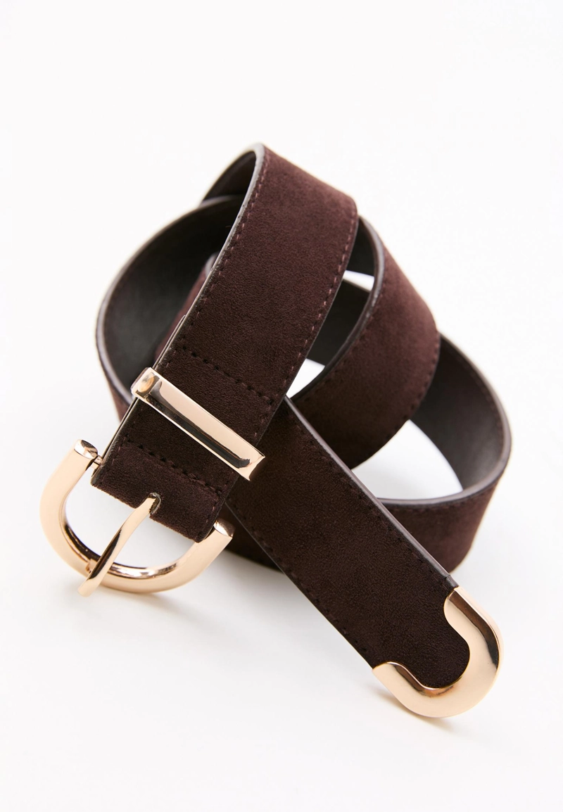 Базовый ремень с круглой пряжкой