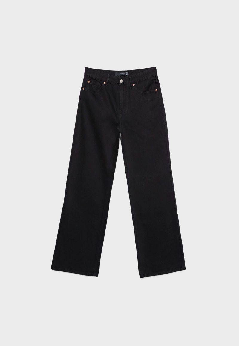 D92 Джинсы прямого широкого кроя