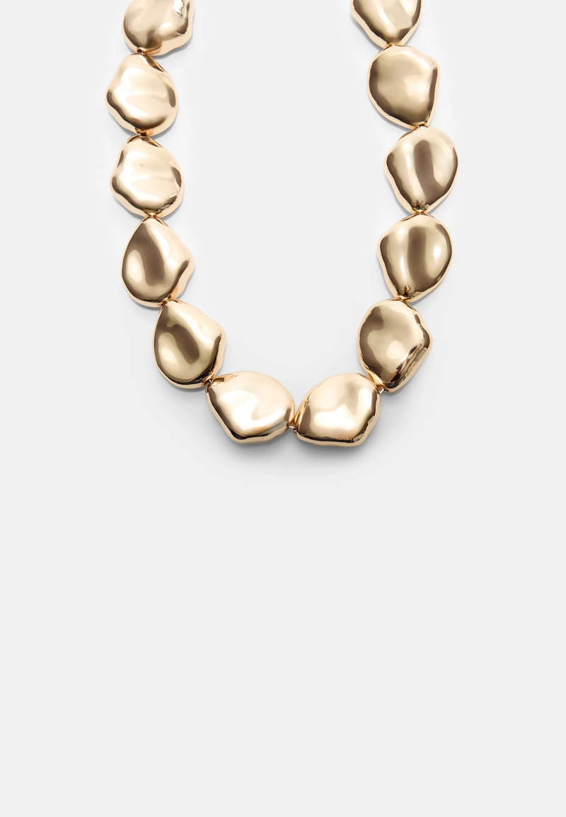 Объемное колье макси