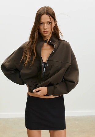 Куртка с карманами- Заказать в России