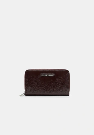 Прямоугольный кошелек на молнии- Заказать в России