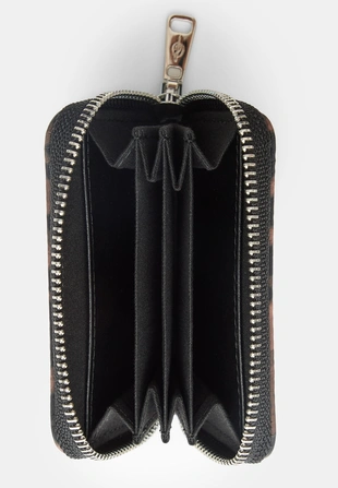 Кошелек на молнии с леопардовым принтом- Заказать в России