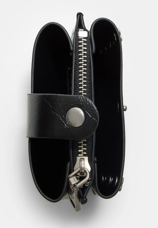 Картхолдер на молнии с заклепками- Заказать в России