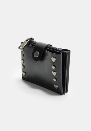 Картхолдер на молнии с заклепками- Заказать в России