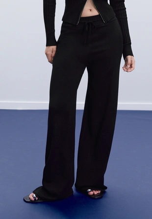 Длинные трикотажные брюки- Заказать в России