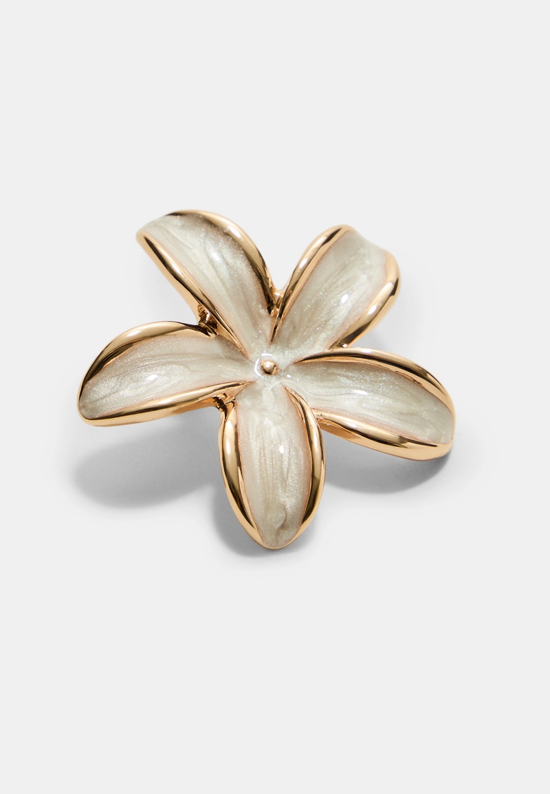 Серьги-цветы