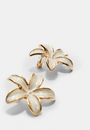 Серьги-цветы- Заказать в России