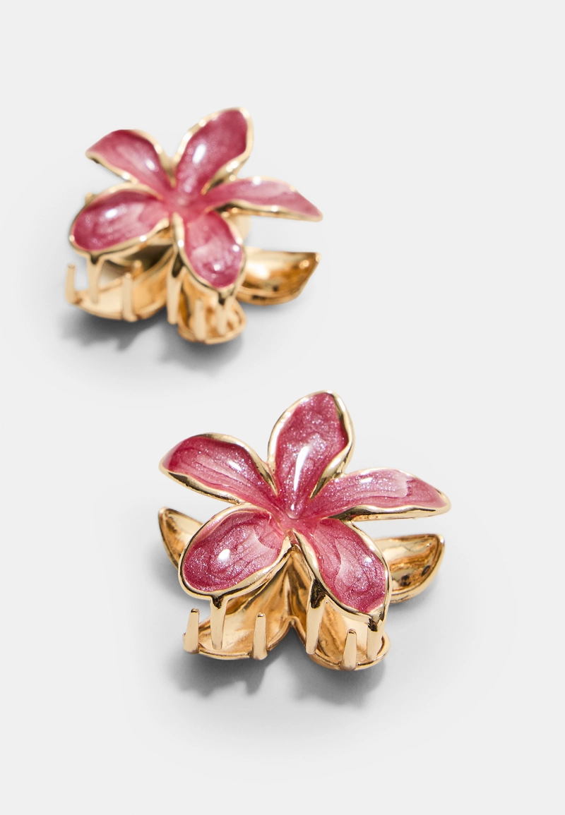 Набор из 3 заколок-цветов