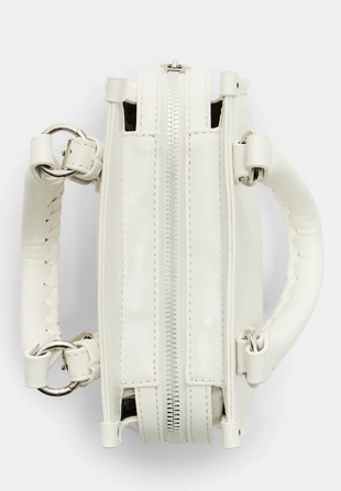 Сумка-мессенджер с плетеным ремешком- Заказать в России