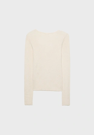 Кардиган в рубчик на пуговицах- Заказать в России