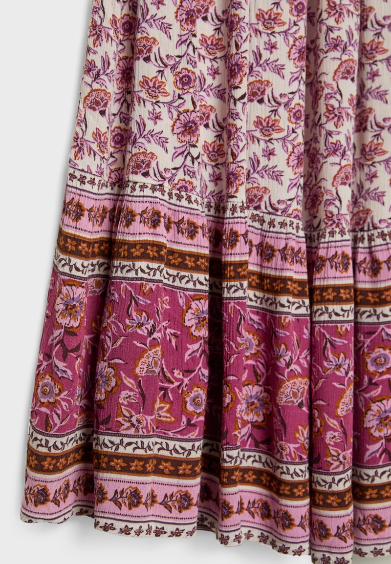 Длинная юбка с принтом