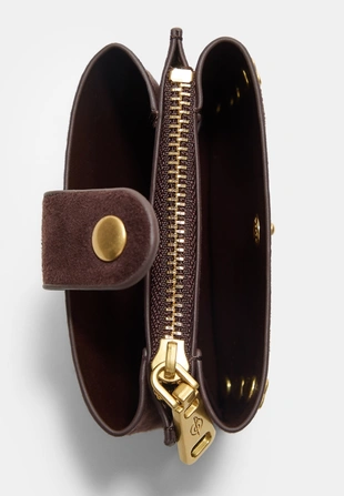 Картхолдер на молнии с заклепками- Заказать в России