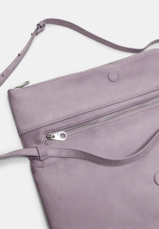 Большой клатч из искусственной замши- Заказать в России