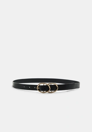 Ремень с двойной пряжкой- Заказать в России