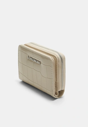 Кошелек на молнии с тиснением под кокос- Заказать в России