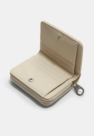 Кошелек на молнии с тиснением под кокос- Заказать в России