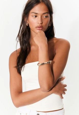 Металлический браслет с сердечком- Заказать в России