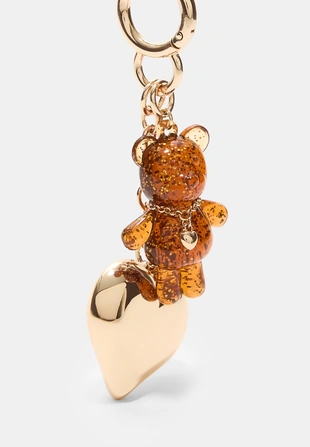 Металлический шарм в виде медвежонка- Заказать в России