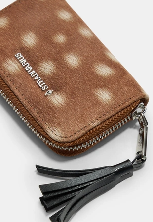 Кошелек на молнии с принтом- Заказать в России