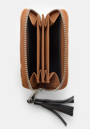 Кошелек на молнии с принтом- Заказать в России