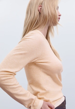 Джемпер трикотажный с ярким контрастом- Заказать в России