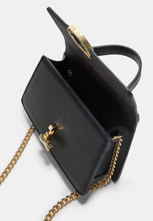 Сумка через плечо с круглой застежкой- Заказать в России