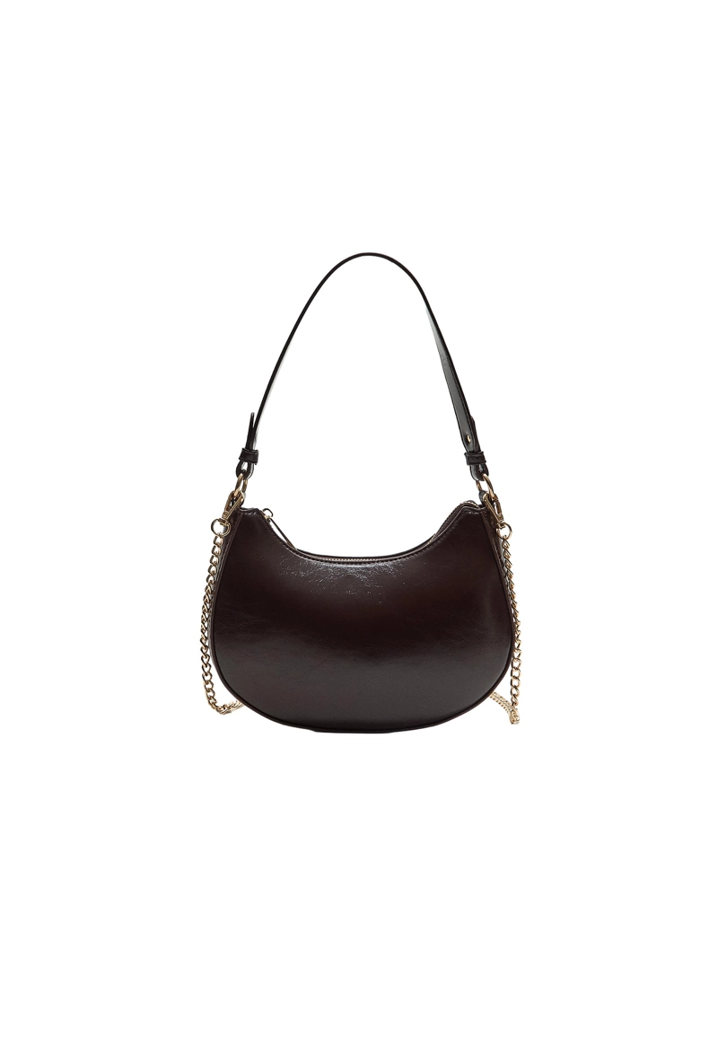 Сумка-хобо с цепочкой