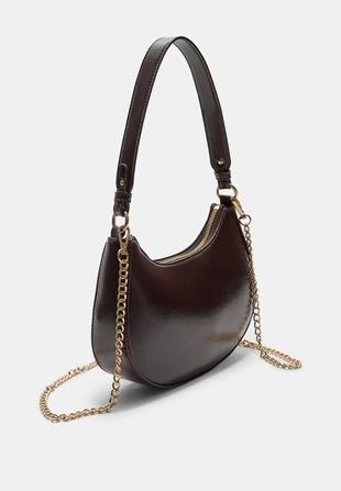 Сумка-хобо с цепочкой- Заказать в России