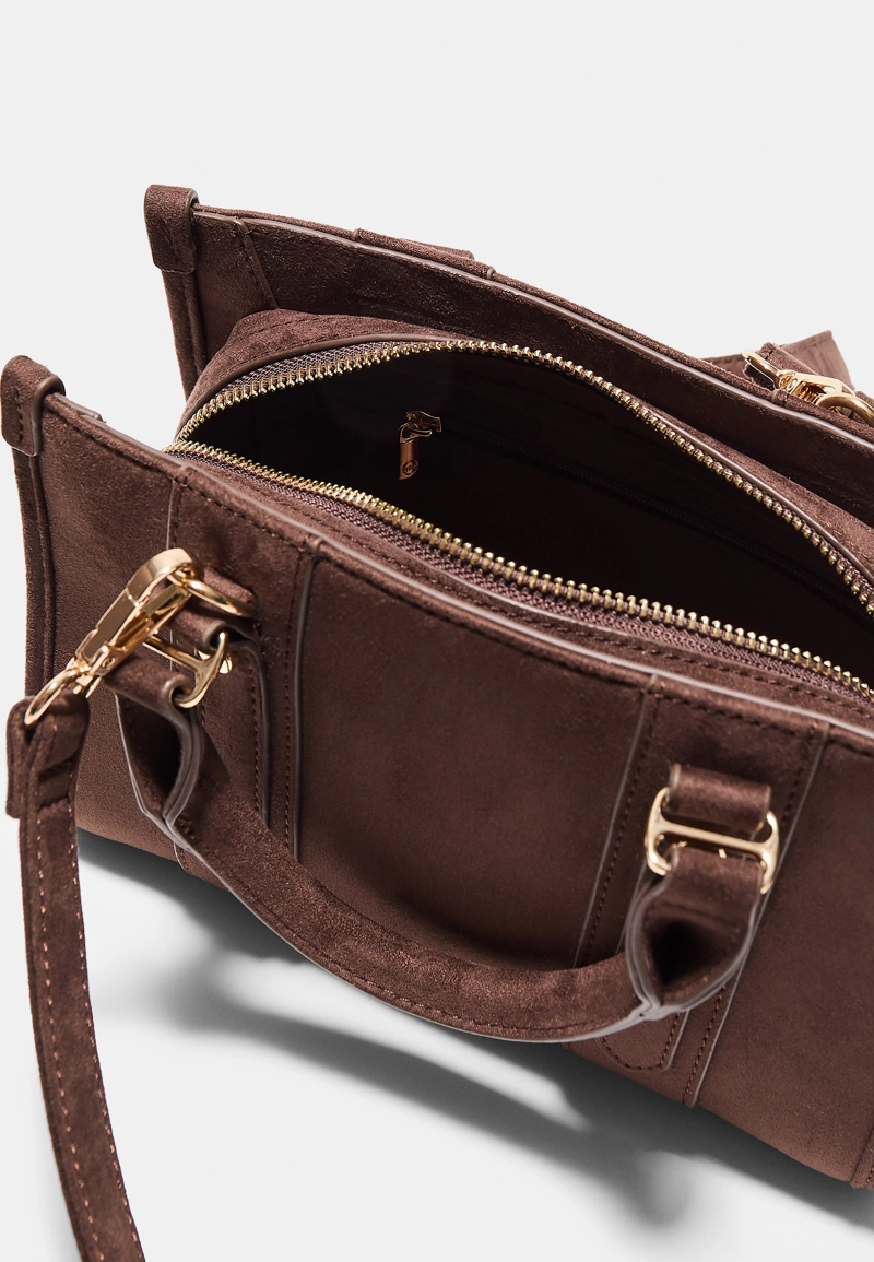 Жесткая сумка-тоут