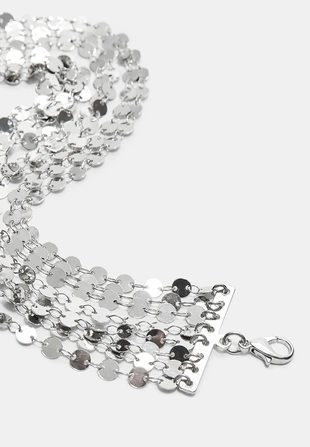 Grey|3427/911 - Stradivarius Многослойное ожерелье